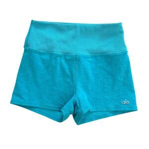 Alo Yoga Alosoft Aura Shorts Aqua Size S